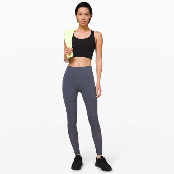 lululemon athletica Pants - Lululemon Sheer Will High-Rise Tight 28" Pulse
Stone Blue size 8